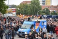 Chemnitz, Germany - September 01, 2018: Afd demonstration Trauermarsch