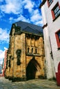 Chemnitz town hall during overcast wheather