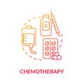 Chemotherapy concept icon