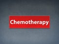 Chemotherapy Red Banner Abstract Background