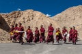 CHEMREY, LADAKH/INDIA - September 17, 2013: Group.