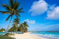 Chen Rio beach Cozumel island in Mexico Royalty Free Stock Photo