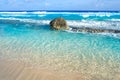Cozumel island beach Riviera Maya Mexico Royalty Free Stock Photo