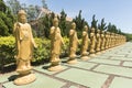 Chen Tien Buddhist Temple, Buddhas Square, statues, reincarnations of Buddha