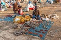 Ethiopian women trade in the local market