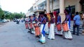 A `chenda melam` group from Kerala performing at a wedding function