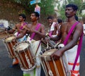 Chenda melam @ Temple festival occation Royalty Free Stock Photo