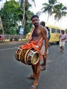 Chenda melam @ Temple festival occation Royalty Free Stock Photo