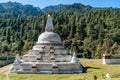 Chendebji Chorten - Eastern Bhutan Royalty Free Stock Photo