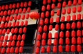 Chengdu, China: Red Chinese Lanterns Royalty Free Stock Photo