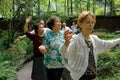 Chengdu, China: Senior Citizens Dancing