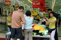 Chengdu, China: Shoppers on Chun Xi Street