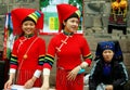 Chengdu, China: Women In Yi Clothing