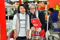 Chengdu, China: Young Workers at Wal-Mart