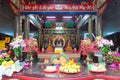 Chenghuang Temple in Taichung, Taiwan. The temple was originally built in 1889 Royalty Free Stock Photo