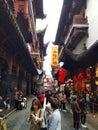 The Chenghuangmiao Temple Located next to the Yu Garden, Shanghai China