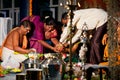 CHENNAI, INDIA - AUGUST 29: Indian (Tamil) Traditional Wedding C