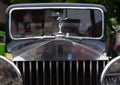 Chennai, India, December 18th 2022: Close up of The Spirit of Ecstasy. Rolls Royce remains a symbol of a luxurious car., Rolls- Royalty Free Stock Photo