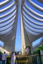 Chennai, India - July 14, 2023: Jayalalithaa\'s burial site and memorial