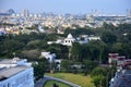 Chennai City Skyline View from the Marina Lighthouse