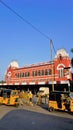 Chennai,Tamilnadu,India-December 29 2022:Auto stand Puratchi Thalaivar Dr MGR Central station