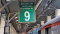 Chennai,Tamilnadu,India-December 29 2022: View of platform of Chennai Central Railway station