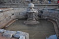 Chennai, Tamilnadu - India - September 09, 2018: Seashore Temple Pool in Mahabalipuram