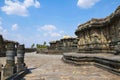 Chennakeshava temple complex, Belur, Karnataka. General view from the North West.