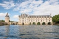 Chenonceau castle, built over the Cher river , Loire Valley,France.