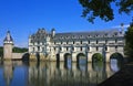 Chenonceau on the Cher Royalty Free Stock Photo