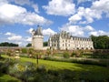 Chenonceaux Castle Royalty Free Stock Photo