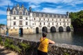 The Chenonceaux castle - river Loire