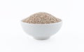 Chenopodium quinoa Seeds in a Bowl. Raw quinoa seeds in a bowl Royalty Free Stock Photo