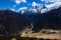 Chenrezig Peak, Yading, China Royalty Free Stock Photo