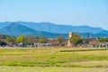 Cheomseongdae ancient observatory in Gyeongju, Republic of Korea Royalty Free Stock Photo