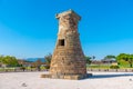 Cheomseongdae ancient observatory in Gyeongju, Republic of Korea Royalty Free Stock Photo