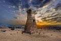 Cheomseongdae observatory at gyeongju,South korea Royalty Free Stock Photo