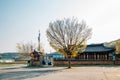 Yu Gwan-sun Historic Site. Yu Gwan-sun`s birthplace. Korean traditional house in Cheonan, Korea Royalty Free Stock Photo