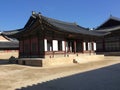Cheonchujeon in Gyeongbokgung Palace under Blue Sky