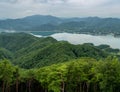 Cheongpung Lake near Jecheon city in Chungcheongbukdo province, South Korea