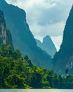 Cheow Lan Lake Khao Sok National Park Thailand Royalty Free Stock Photo