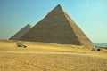 Chephren-Pyramid in Giza, Egypt Royalty Free Stock Photo