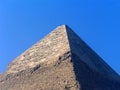 Chephren pyramid in Gizeh, Egypt Royalty Free Stock Photo