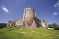 Chepstow castle monmouthside wales Royalty Free Stock Photo