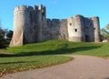 Chepstow Castle in October