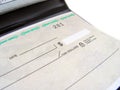 Cheque Book Royalty Free Stock Photo