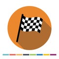 Chequered flag icon