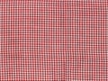 chequered red fabric texture background Royalty Free Stock Photo