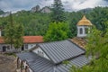 Cherepish monastery situated on a shore of Iskar river in Bulgaria Royalty Free Stock Photo