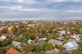 Chernigiv city in the autumn, Ukraine